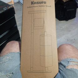 Kitsure  Toilet Paper Holder Stand 