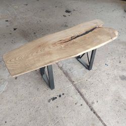 LIVE EDGE COFFEE TABLE