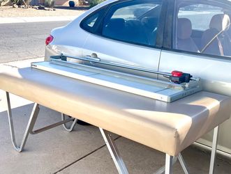 Nice Large Neolt Trim 130 Professional Table Top Paper Cutter w/ Paper