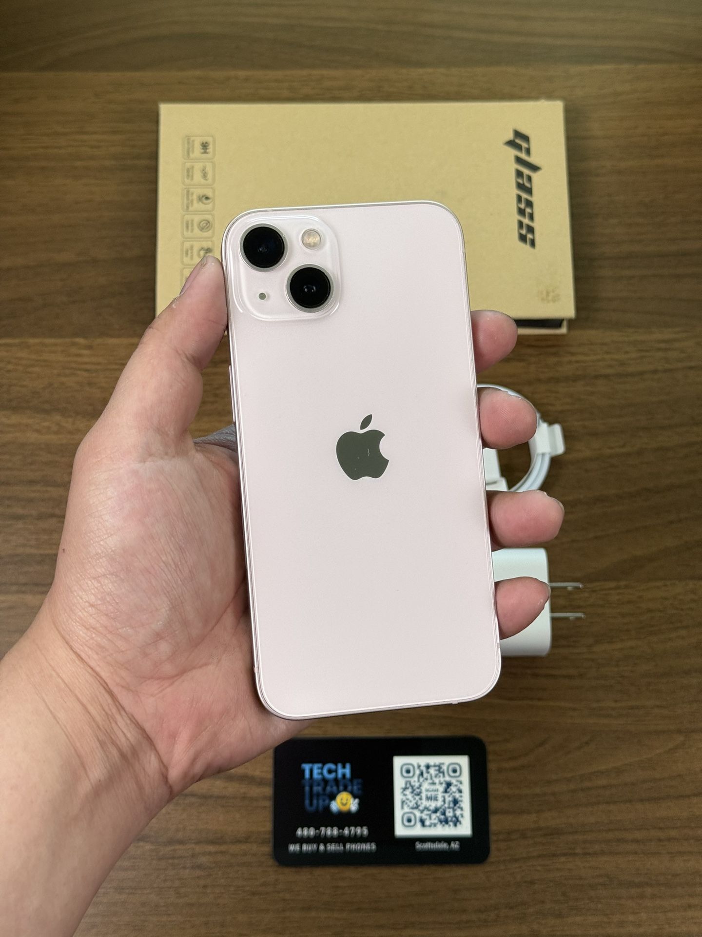 iPhone 13 128Gb Pink 🌸 Unlocked Free Case & Screen Protector !!