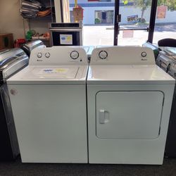 🦇Wicked Good Sales! Amana Washer Dryer Electric Set-Warranty Included 