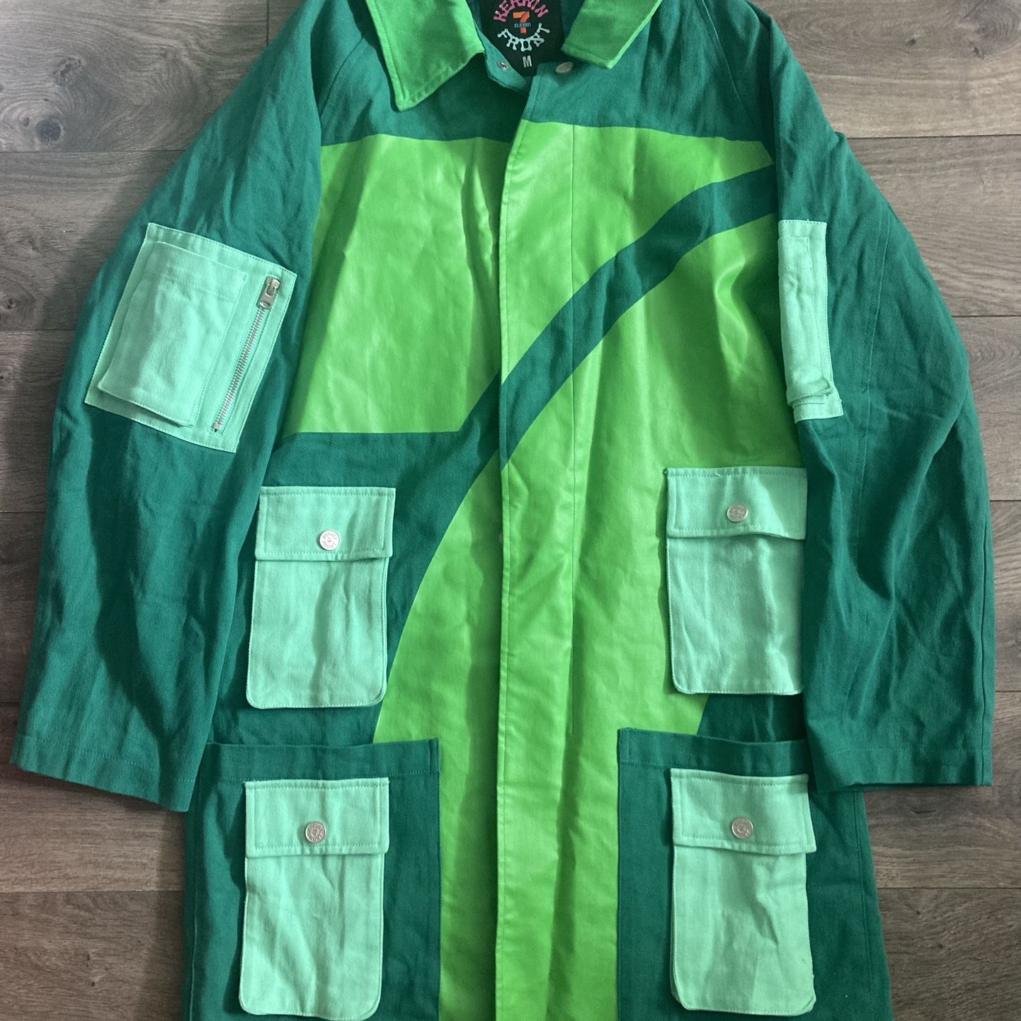 Kerwin Frost Snack Attack Jacket 7/11 7-11 Seven Eleven 18 Pockets 