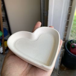 Ceramic Tray Heart from Target 50cents