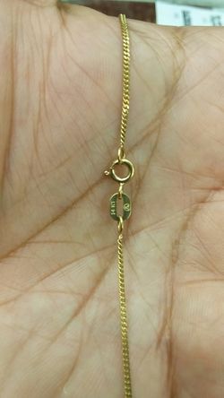 14k italian gold chain 2.3 grams 16 inch long