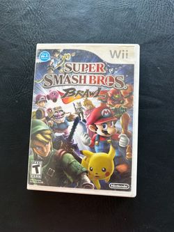 Wii super smash Brothers video game