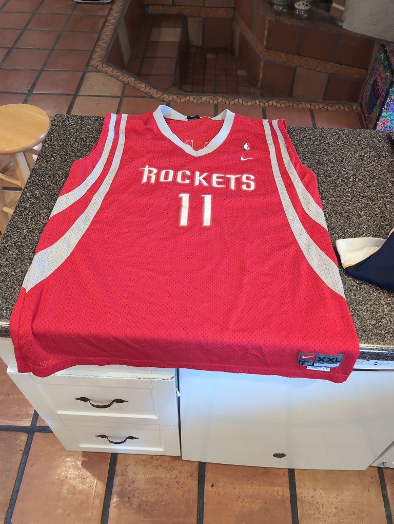 Stitched Rockets Yao Ming Jersey