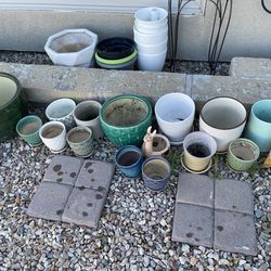 Assorted pots - varying sizes/prices