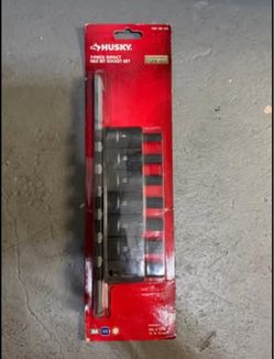 Husky 7-Piece Impact Hex Bit Socket Set (Metric, 1/2” Drive) – New Sealed