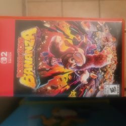 Nintendo Switch 2 Game Donkey Kong Banzanza Open Box Never Used 