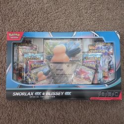 Pokemon Snorlax Ex & Blissey Ex Collection Box