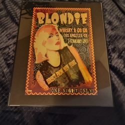 Blondie Frame 11 in x 14 inch GLASS NEW 
