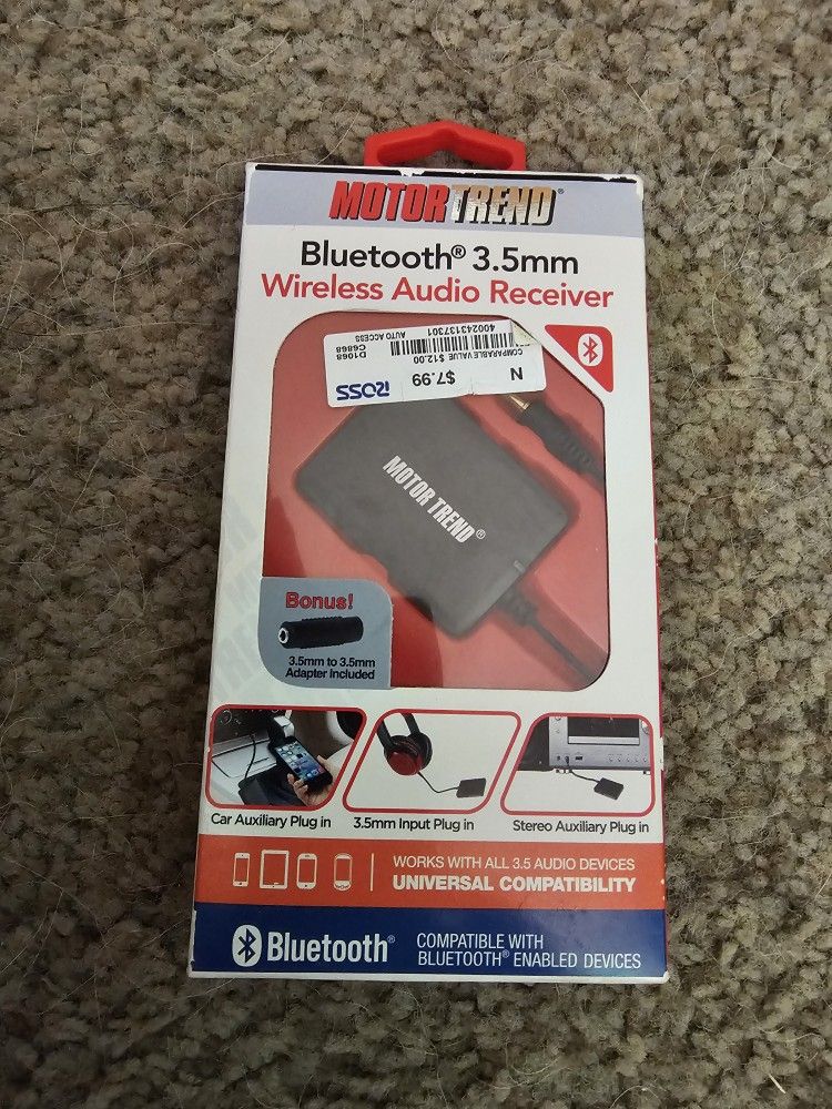 Bluetooth Wireless Audio Receiver 3.5 Mm