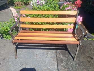 Garden bench