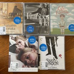 Unopened Criterion Blu-rays 