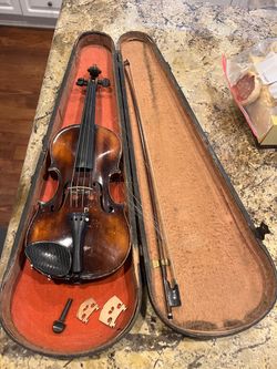 Antique German Copy of Antonius Stradivarius Marked Made In Germany Violin