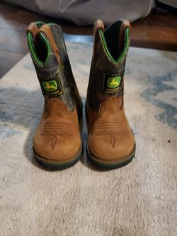 John deer baby boots