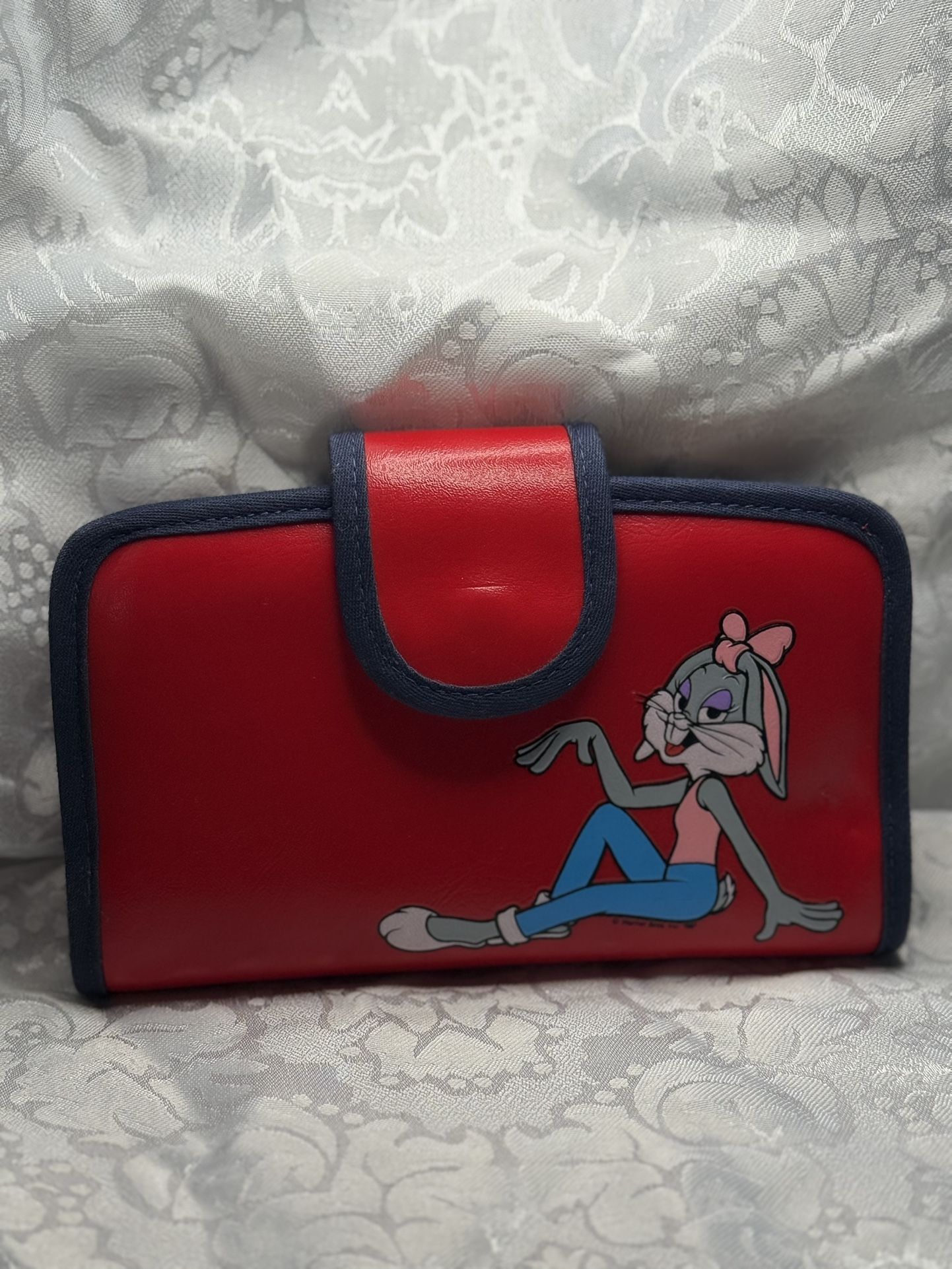 Warner Brothers Vintage Lola Bunny Wallet Wristlet Red