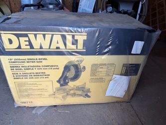 DeWalt DW715 12-Inch Single-Bevel Compound Miter Saw