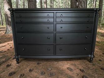 Dressers Nightstands Solid Wood Black Satin Collection Several Available New
