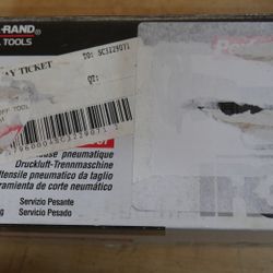 Ingersoll Rand 326 3" Heavy Duty Air Steel Metal Cutting cut off Tool . NEW 