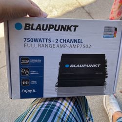 750 Watt Amplifier. 2 Channel  