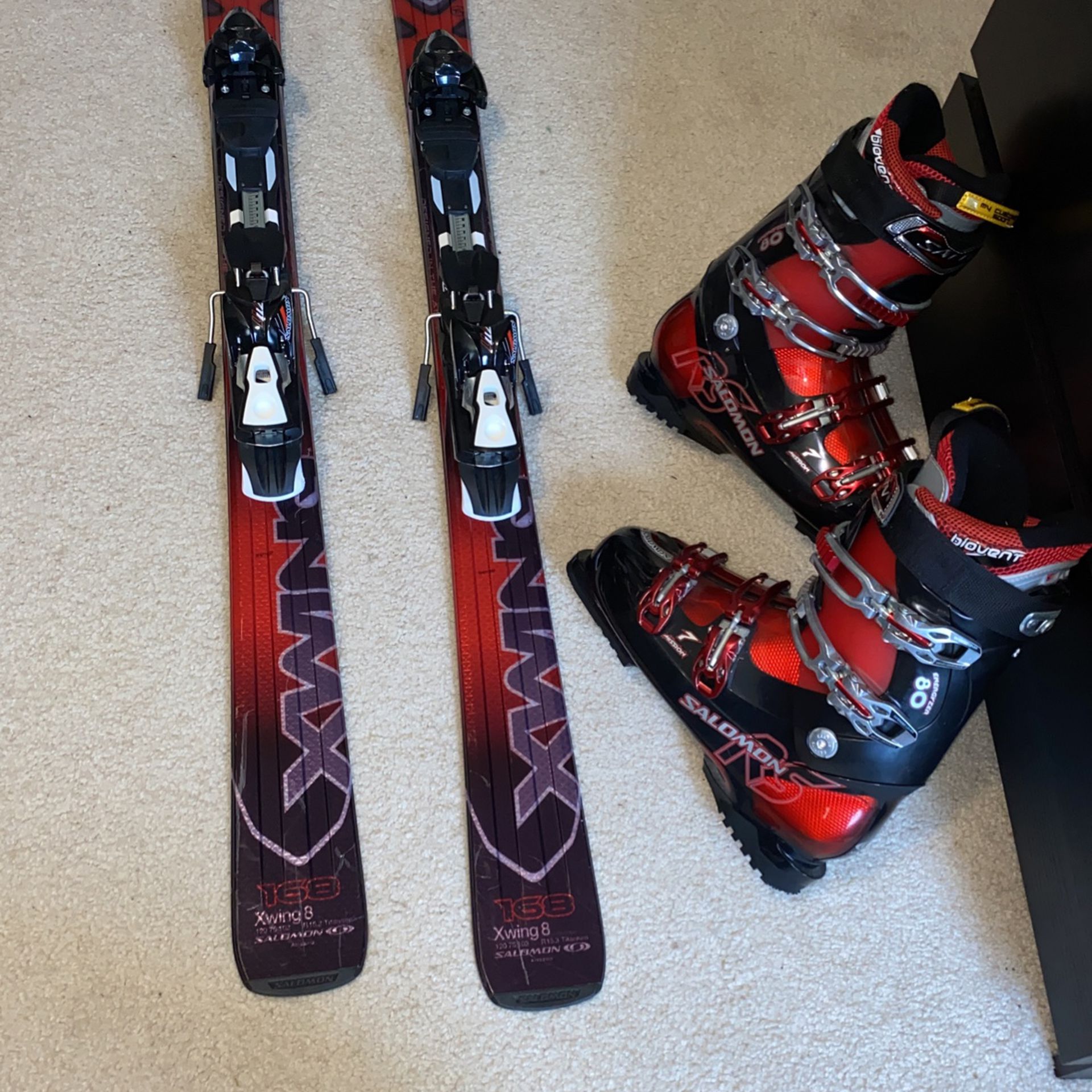 Salomon Skis And Boots 