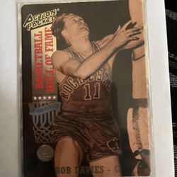 Bob Davies Basketball Trading Card