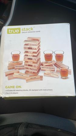 True Stack Group Drinking Game (Jenga)