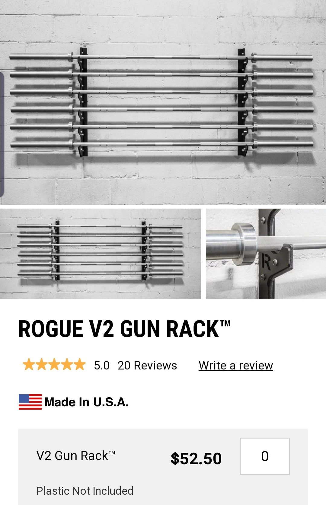 Rogue gun rack hotsell