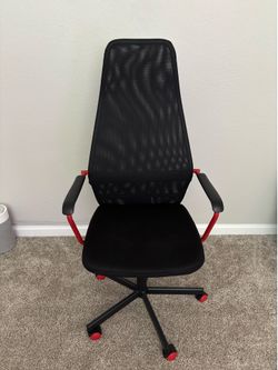 ASSEMBLED IKEA Gaming Chair Red/Black