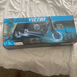 Neon Vector Scooter