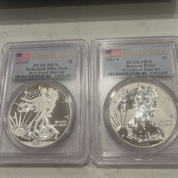 2013 W American Silver Eagle 