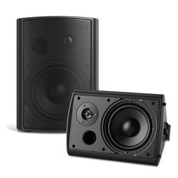 STUDIOFINIX 6.5 Inch Outdoor Speakers Waterproof Wired 400W Wall Mount Speakers Passive, Suitable use for Indoor, Patio,Covered Deck,Porch,Pool Side (