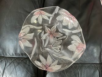 Mikasa Fantasy Flower/Tropical Pink Flower Bowl