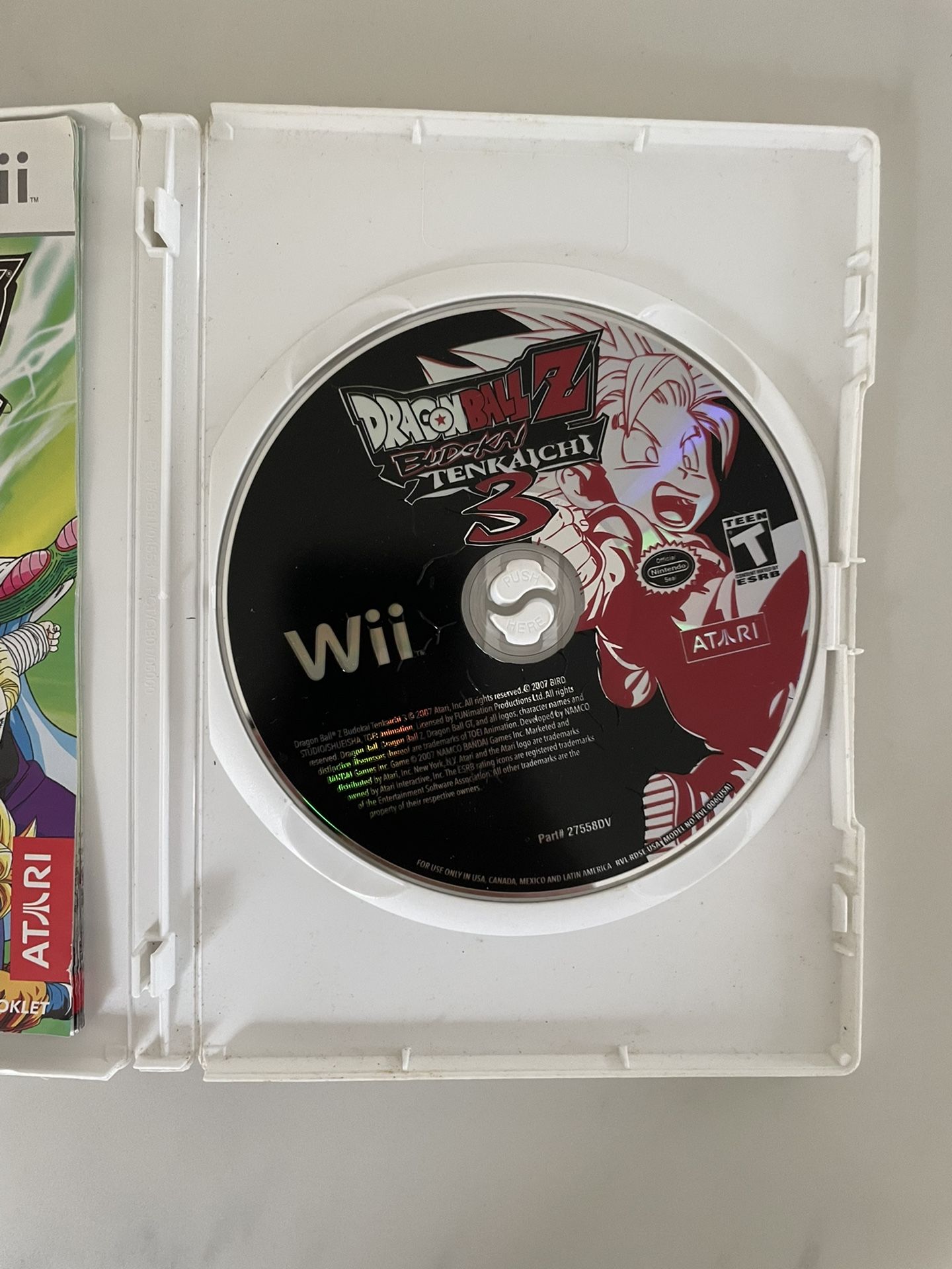 Dragon Ball Z Budokai Tenkaichi 3 Nintendo Wii GAME for Sale in Chula  Vista, CA - OfferUp