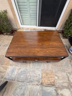 Coffee Table (48” wide x 30 1/2” deep x 20” high)