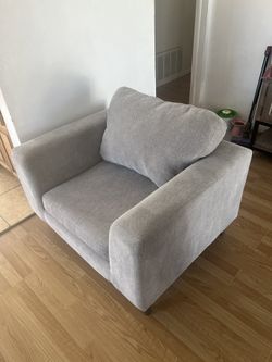 Grey Modern Armchair