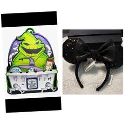 BUNDLED EARS WITH OOGIE BOOGIE LOUNGEFLY