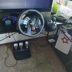 Ps5 steering wheel set