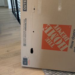 Extra Large TV Moving Box