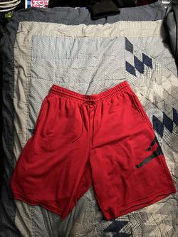 Jordan Men's Gym Red Jumpman Air Fleece Shorts size XL