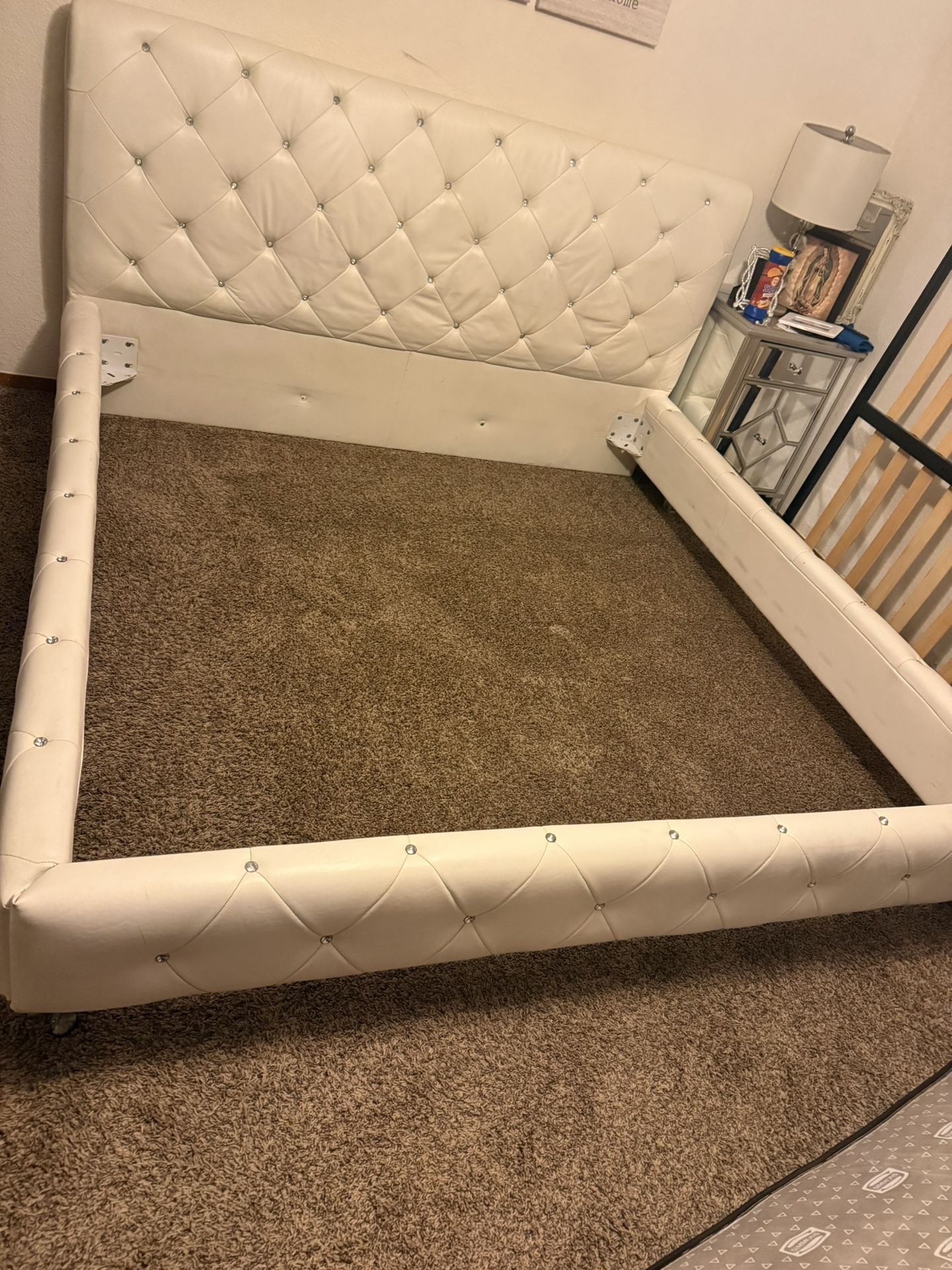 King Size Bed with base