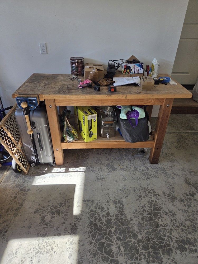 Wood Workbench