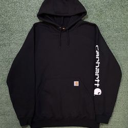 Carhartt K288 spellout black hoodie