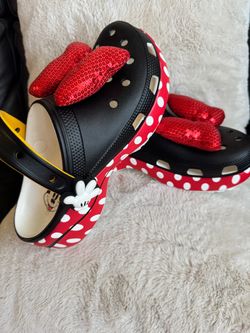 BRAND NEW/Minnie Mouse Classic Platform Clog W(10