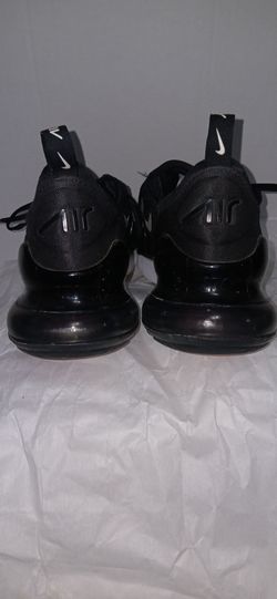 Men Nike Air Max 270 Black Sneakers Size 12 Used SOLD AS IS CONDITION  Pair #2
