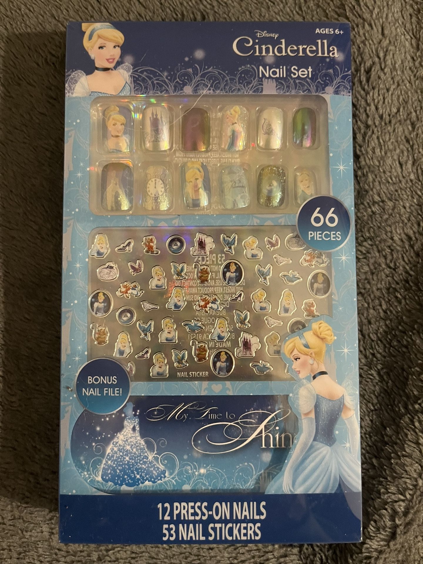 Disney Cinderella Nail Set
