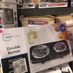 Mainstays Double Burner 