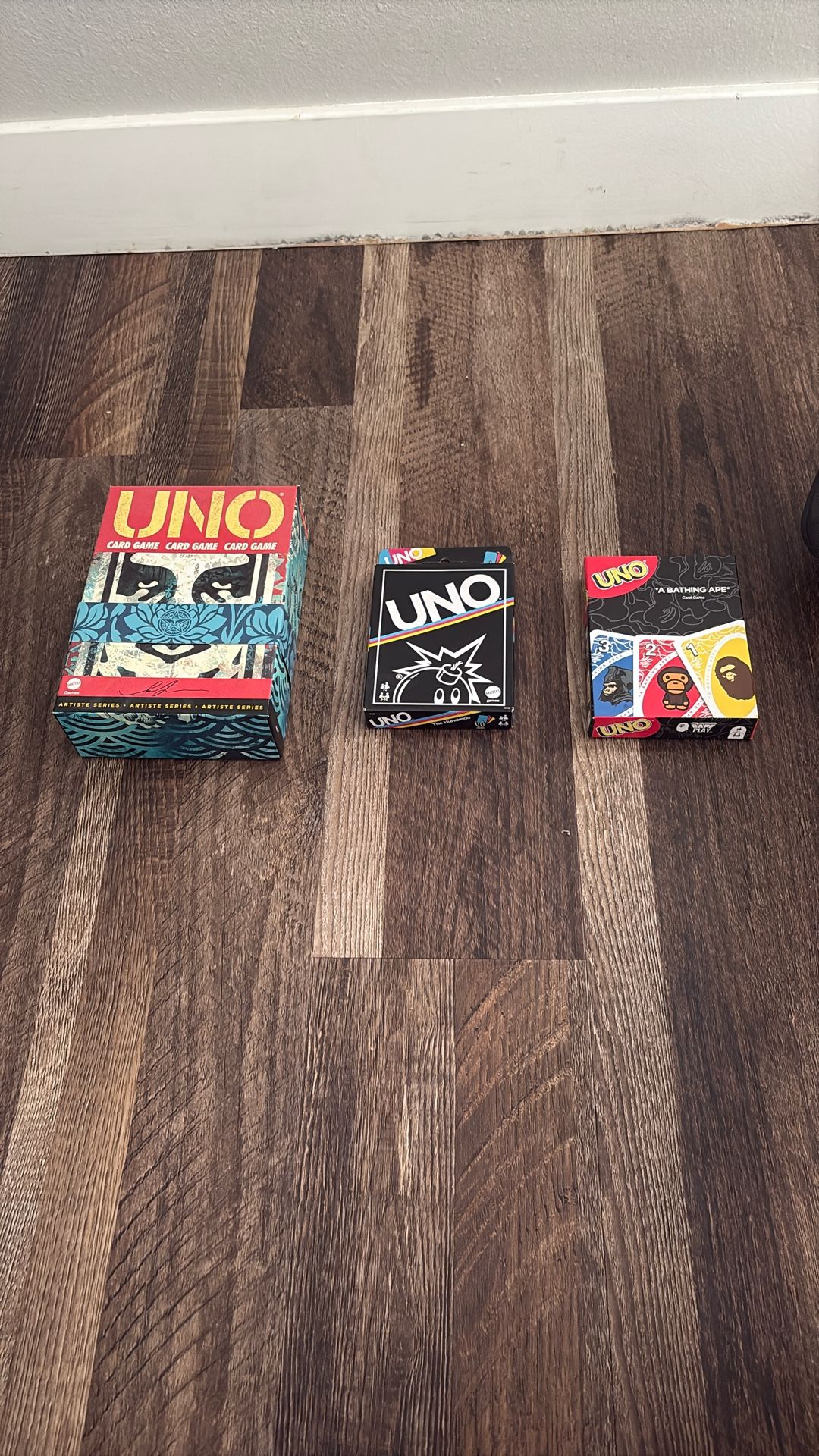 Uno Lot, Bape, The Hundreds And Obey