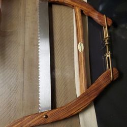 Craftsman Zebrawood Bow Saw